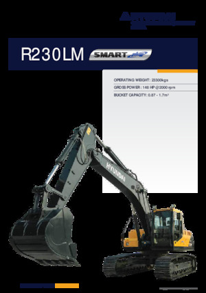 Excavatoare pe șenile Hyundai R230LM SMART PLUS