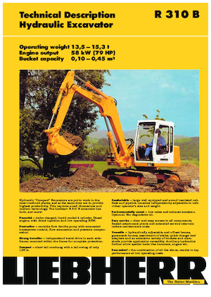 Excavatoare pe șenile Liebherr R 310B 