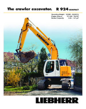 Excavatoare pe șenile Liebherr R 924 