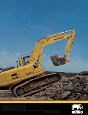 Excavatoare pe șenile RHINO REX210