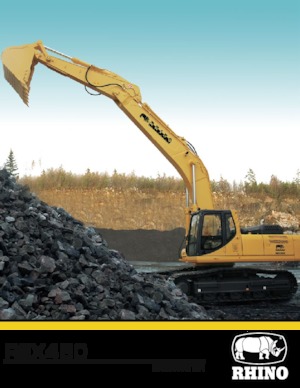 Excavatoare pe șenile RHINO REX450