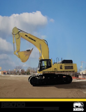 Excavatoare pe șenile RHINO REX700