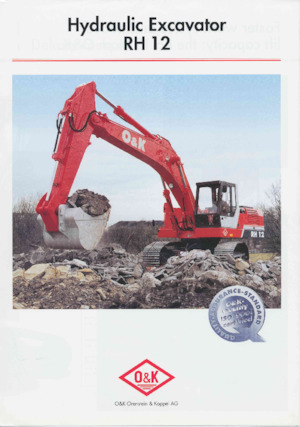 Excavatoare pe șenile O&K RH 12