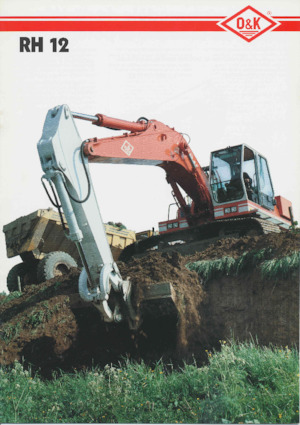 Excavatoare pe șenile O&K RH 12