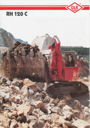 Excavatoare pe șenile O&K RH 120 C