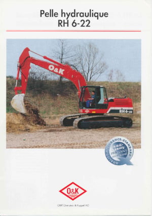 Excavatoare pe șenile O&K RH 6-22