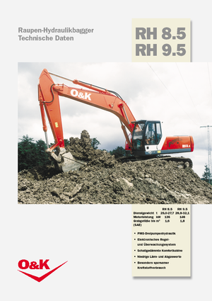 Excavatoare pe șenile O&K RH 9.5