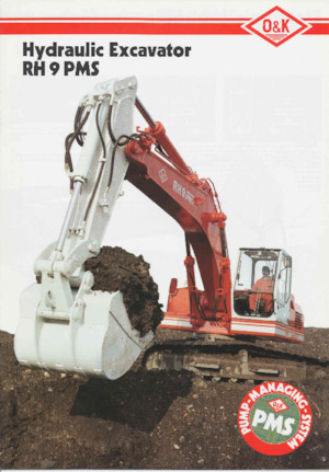 Excavatoare pe șenile O&K RH 9 PMS-LC