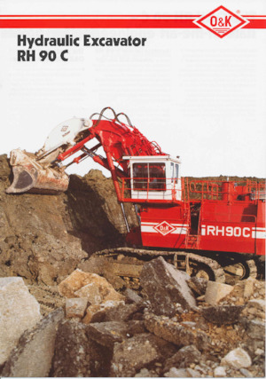 Excavatoare pe șenile O&K RH 90 C