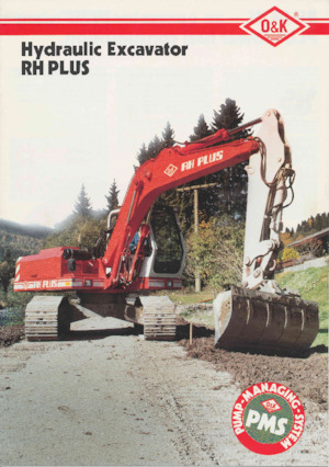 Excavatoare pe șenile O&K RH Plus
