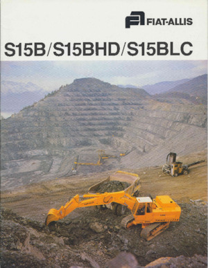 Excavatoare pe șenile Fiatallis S15B