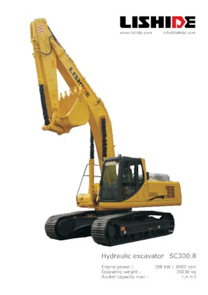 Excavatoare pe șenile Lishide SC300.8 