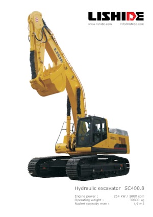 Excavatoare pe șenile Lishide SC400.8