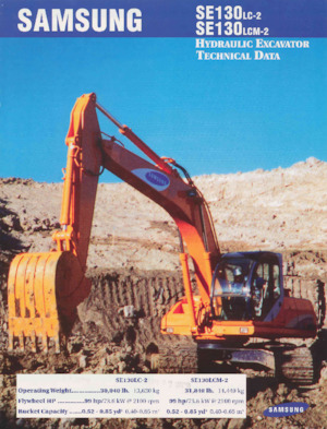 Excavatoare pe șenile Samsung SE 130 LC-2