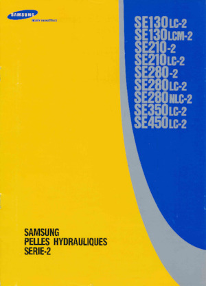 Excavatoare pe șenile Samsung SE 210 LC-2