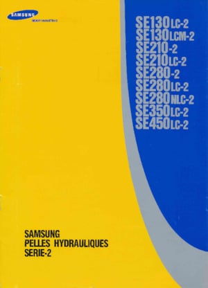 Excavatoare pe șenile Samsung SE 280-2