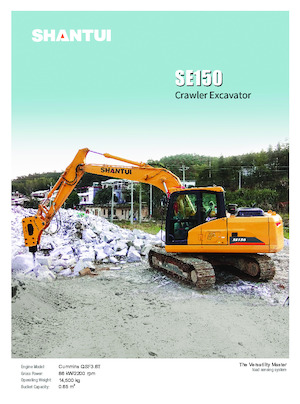 Excavatoare pe șenile Shantui SE150 