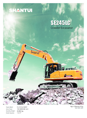 Excavatoare pe șenile Shantui SE245LC 
