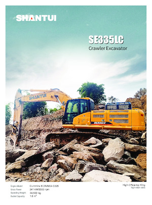 Excavatoare pe șenile Shantui SE335LC 