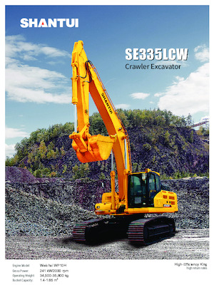 Excavatoare pe șenile Shantui SE335LCW