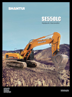 Excavatoare pe șenile Shantui SE550LC 