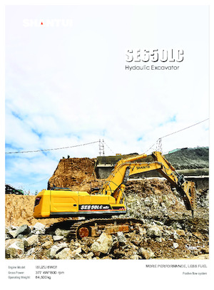 Excavatoare pe șenile Shantui SE650LC 