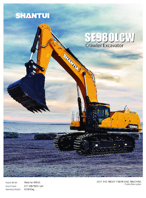 Excavatoare pe șenile Shantui SE980LCW 