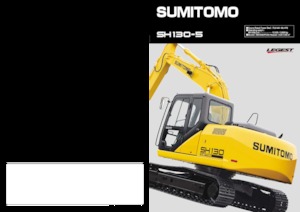 Excavatoare pe șenile Sumitomo SH130-5