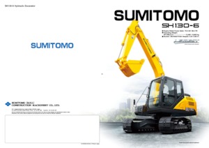 Excavatoare pe șenile Sumitomo SH130-6