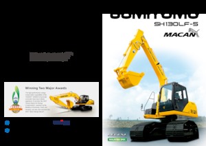 Excavatoare pe șenile Sumitomo SH130LF-5 MACAN