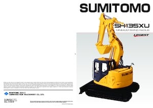 Excavatoare pe șenile Sumitomo SH135XU-3B