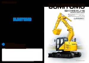 Excavatoare pe șenile Sumitomo SH145XU-6