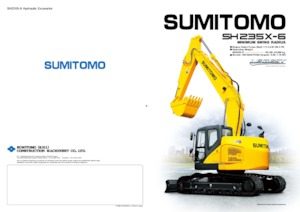 Excavatoare pe șenile Sumitomo SH235X-6