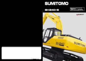 Excavatoare pe șenile Sumitomo SH240-5