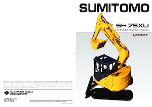 Excavatoare pe șenile Sumitomo SH75XU-3B