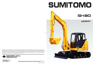 Excavatoare pe șenile Sumitomo SH80-3B