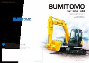 Excavatoare pe șenile Sumitomo SH80-6B