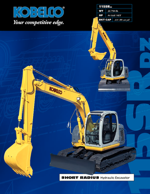 Excavatoare pe șenile Kobelco SK 115 SR