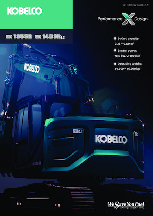 Excavatoare pe șenile Kobelco SK 135 SR 7