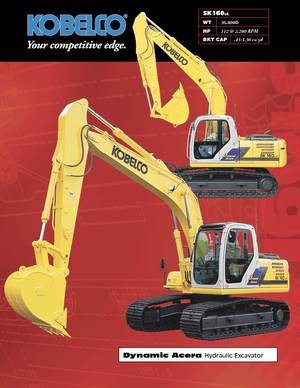 Excavatoare pe șenile Kobelco SK 160 LC-IV