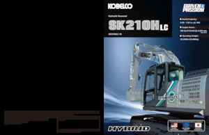 Excavatoare pe șenile Kobelco SK 210 HLC 10