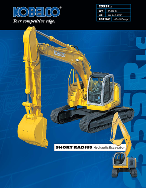 Excavatoare pe șenile Kobelco SK 235 SR NLC