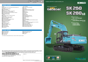Excavatoare pe șenile Kobelco SK 260-8 LC