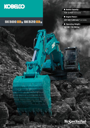 Excavatoare pe șenile Kobelco SK 500 XDLC