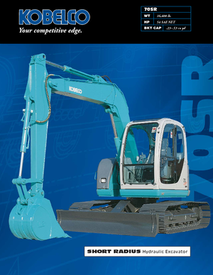 Excavatoare pe șenile Kobelco SK 70 SR