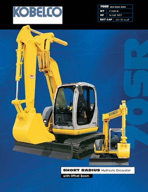 Excavatoare pe șenile Kobelco SK 70 SR