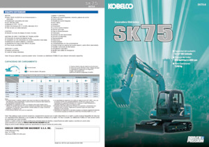 Excavatoare pe șenile Kobelco SK 75 8