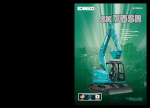 Excavatoare pe șenile Kobelco SK 75 SR 3