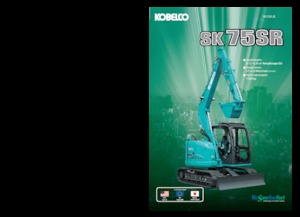 Excavatoare pe șenile Kobelco SK 75 SR 3