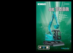 Excavatoare pe șenile Kobelco SK 75 SR 3